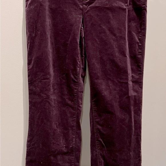 NYDJ LiftXTuck Technology Women’s Size 8 Velvet Dark Purple Straight Leg - Picture 2 of 13